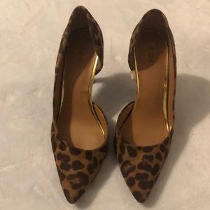 Cheetah print heels